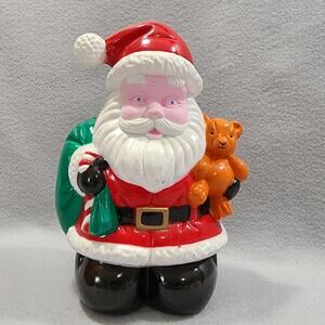 Blow Molds Santa Claus Christmas Lawn Ornament Light Cover Decor Replacement 9"